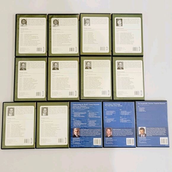 The Great Courses DVDs Science & Math DVD The Teaching Company Large Lot Of 13 - Picture 2 of 14